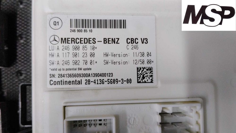 Kit Conjunto Imobilização Mercedes W246