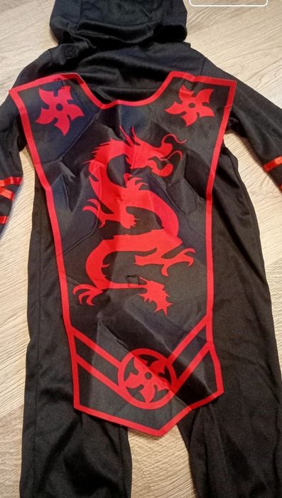 Strój ninja 116 rozmiar