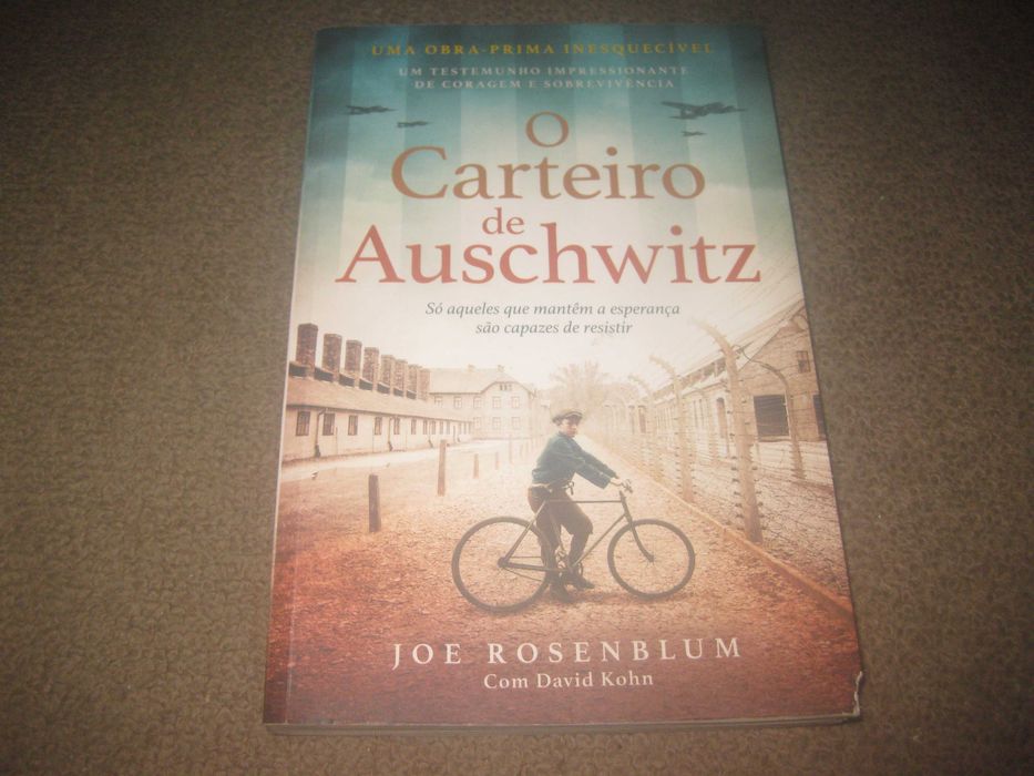 Livro "O Carteiro de Auschwitz" de Joe Rosenblum com David Kohn