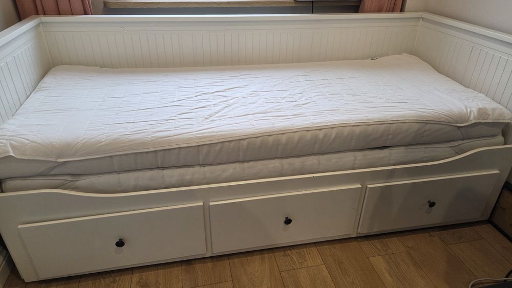 Łóżko hemnes ikea leżanka z 3 szufladami