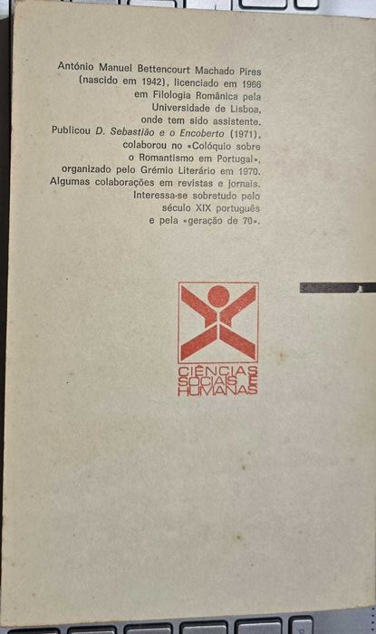 O Século XIX em Portugal (Cronologia e quadro de Gerações) António P.