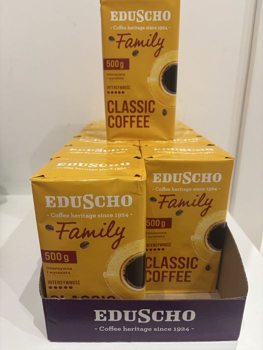 Kawa mielona Eduscho Family 500 g 12 opakowań