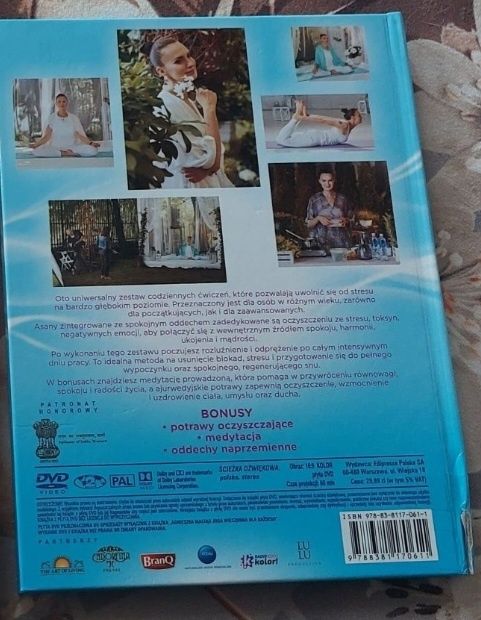 Joga cd Agnieszki Maciąg na czasie nauka jogi  ćwiczenie jogi