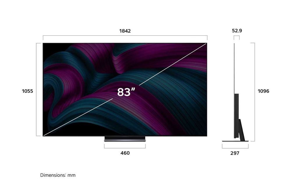 LG OLED83C5ELA (Nova) modelo 83"
