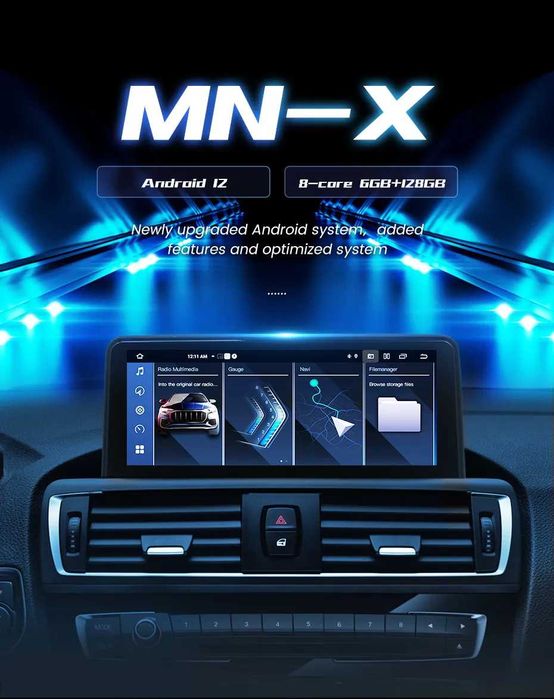 *(NOVO) Auto Rádio GPS ANDROID BMW E60, E61, E90, E91 (Série 3 e 5)