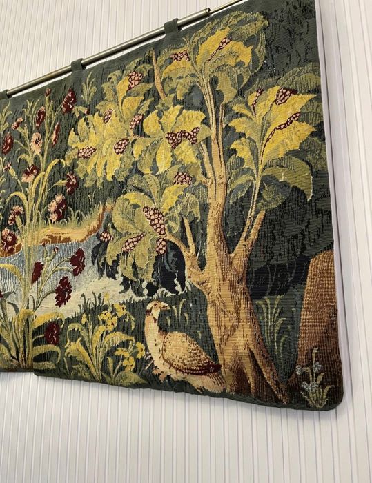 Вінтаж,інтерʼєрний габеленовий килим на стіну .Paris