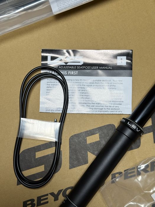 Sztyca regulowana kind shock Lev integra 31.6 175mm skoku, nowa, FV23%
