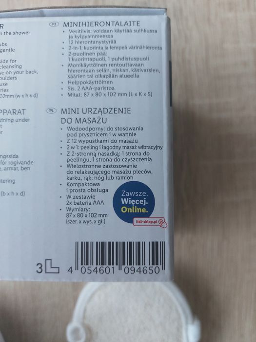 Mini masażer Silver Crest nowy