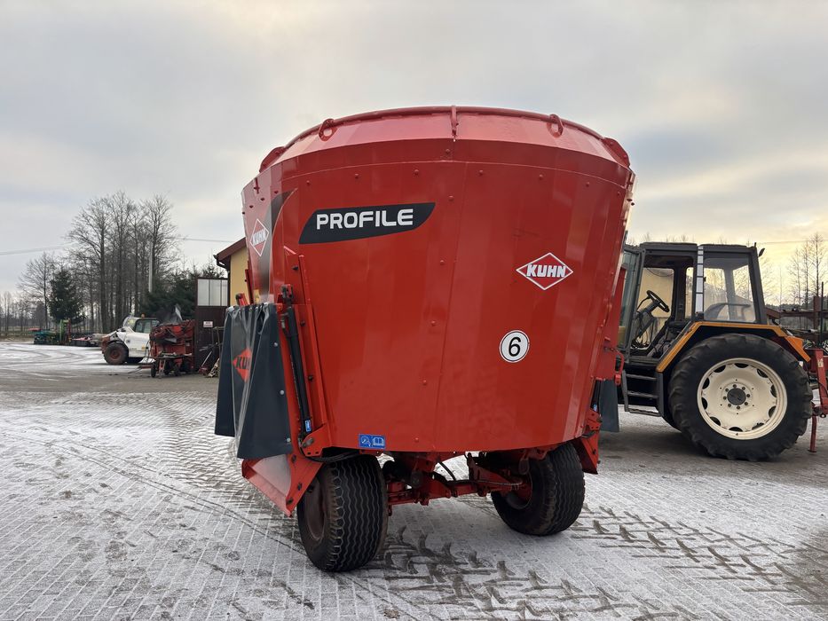Wóz paszowy Kuhn Profile 12.1 DL paszowóz 2016r strutmann siloking bvl