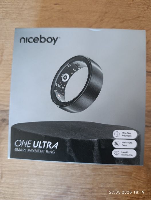 Inteligentny pierścień Niceboy ONE Ultra rozmiar 8
