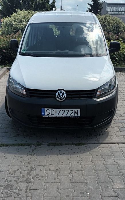 Volkswagen Caddy Pierwszy właściciel w kraju ,5 Os.2 drzwi przesuwne tył skrzydełka hak