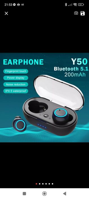 Earphones novos auriculares