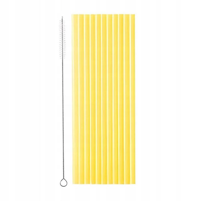 Słomki plastik Party Deco 12 szt.. Nowy Produkt