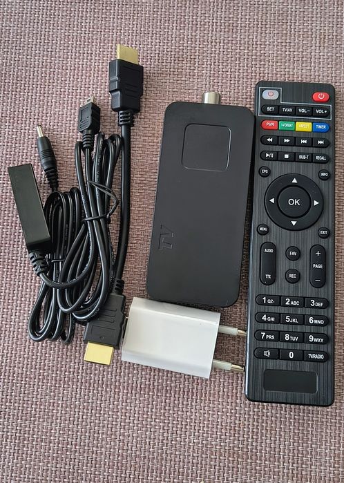 Dekoder do odbioru cyfrowej telewizji naziemnej DVB-T2/HEVC HDMI