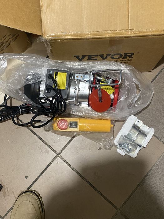 Nowa wciągarka elektryczna 650w