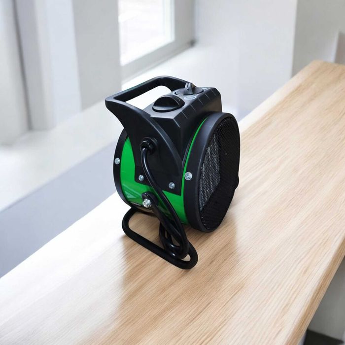 Обігрівач 2000 Вт електричний повітряний тепловентилятор електричний