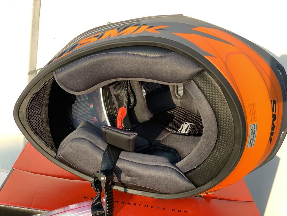 Kask motocyklowy SMK Adox rozmiar XL, Certyfikat EU, Promocja,wysylka!