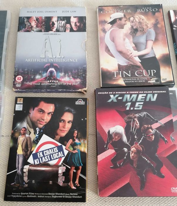 DVDs, "CUBO" e outros, o lote todo por 5€