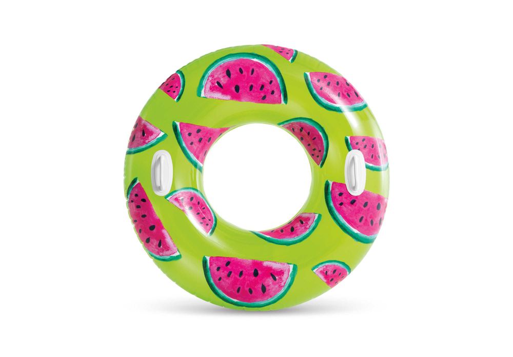 Koło Dmuchane Intex 107 cm Basen Plaża Morze Uchwytami