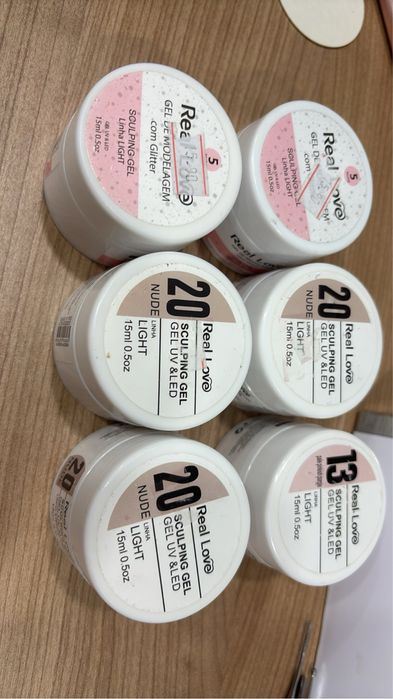 Kit Profissional Completo para Unhas de Gel – Andreia, Dompel, SUNone e Acessórios