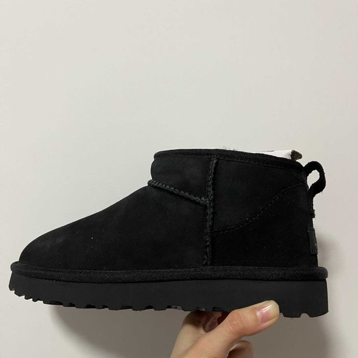 UGG Classic Ultra Mini Boot Black-Rozmiar 36