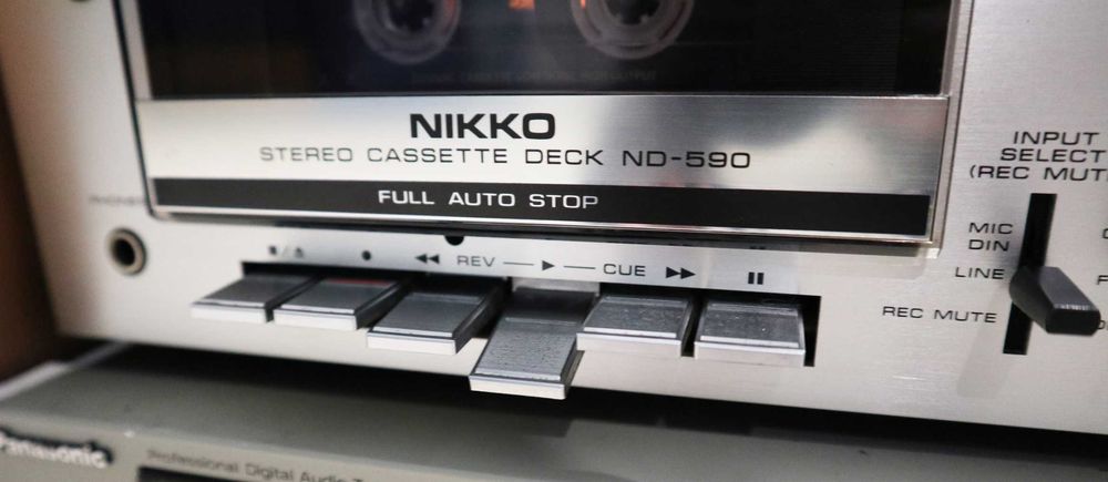 Кассетная дека NIKKO ND-590 Япония идеал