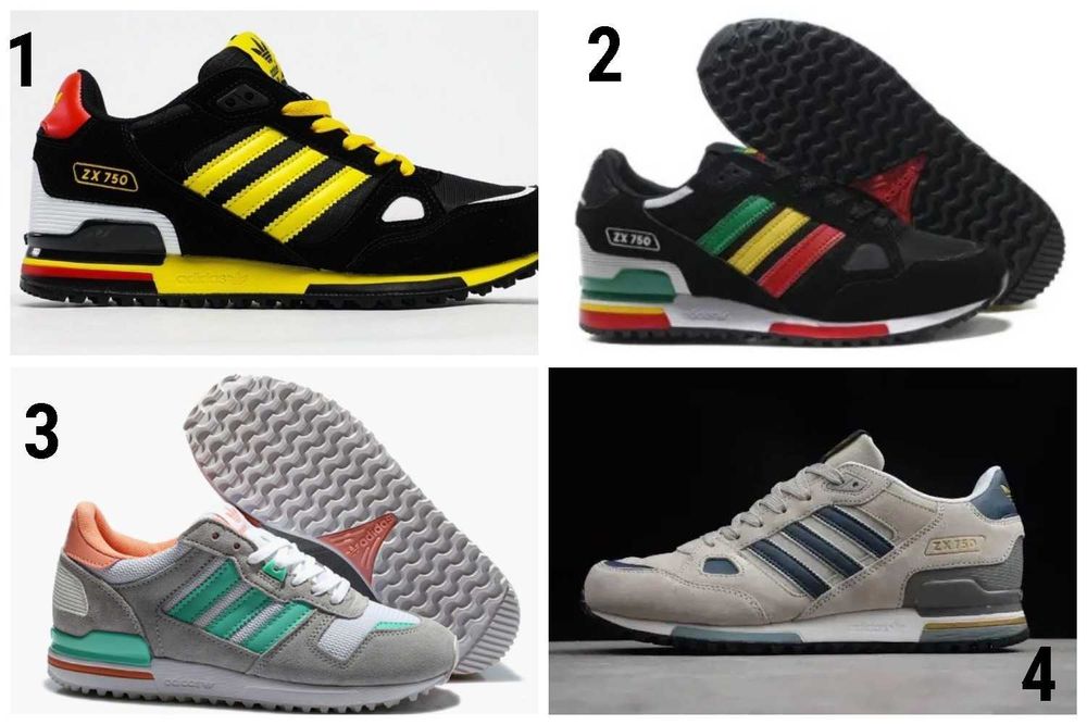 アンティーク　
チャーチチェア Кроссовки Adidas zx 750 мужские и женские. Распродажа!: 2 499 грн
