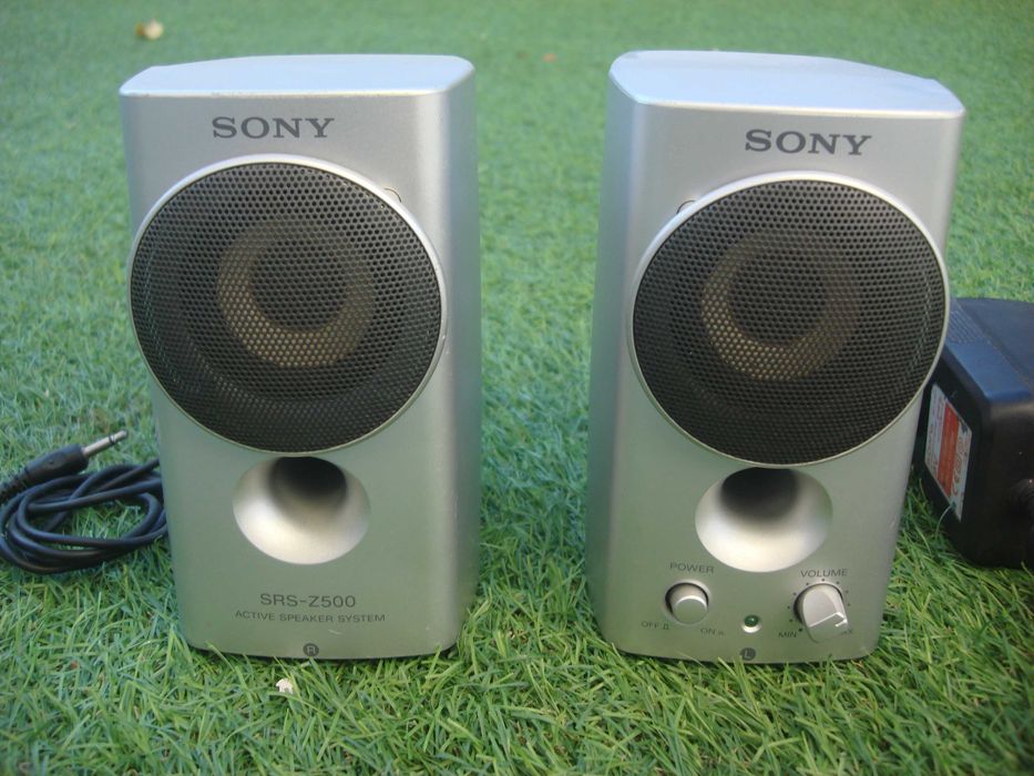 colunas amplificadas Sony