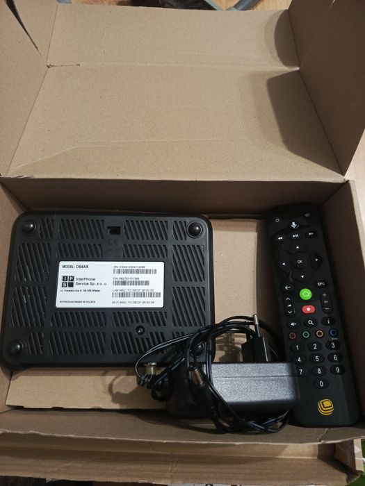 Nowy dekoder IPTV IPS D64AX Android TV