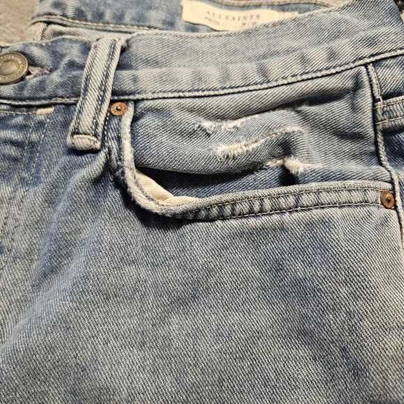Джинсы Allsaints pistol slim