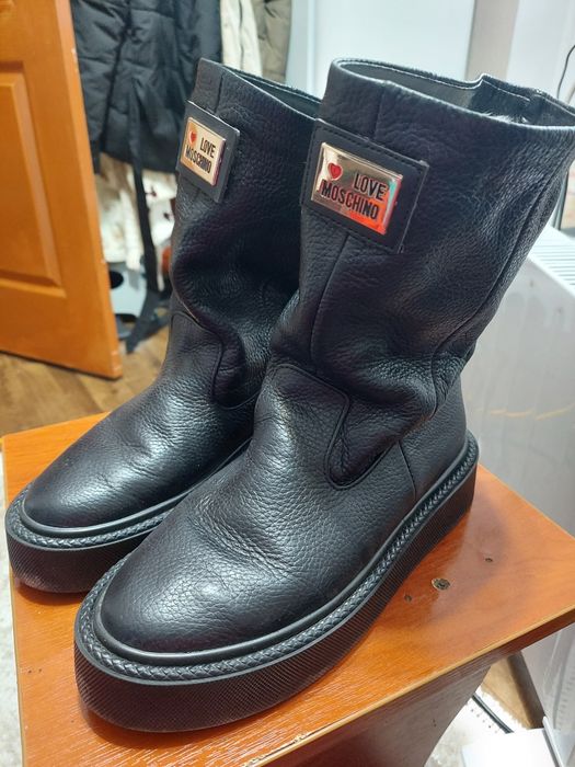 Продам сапоги кожаные,39 р.