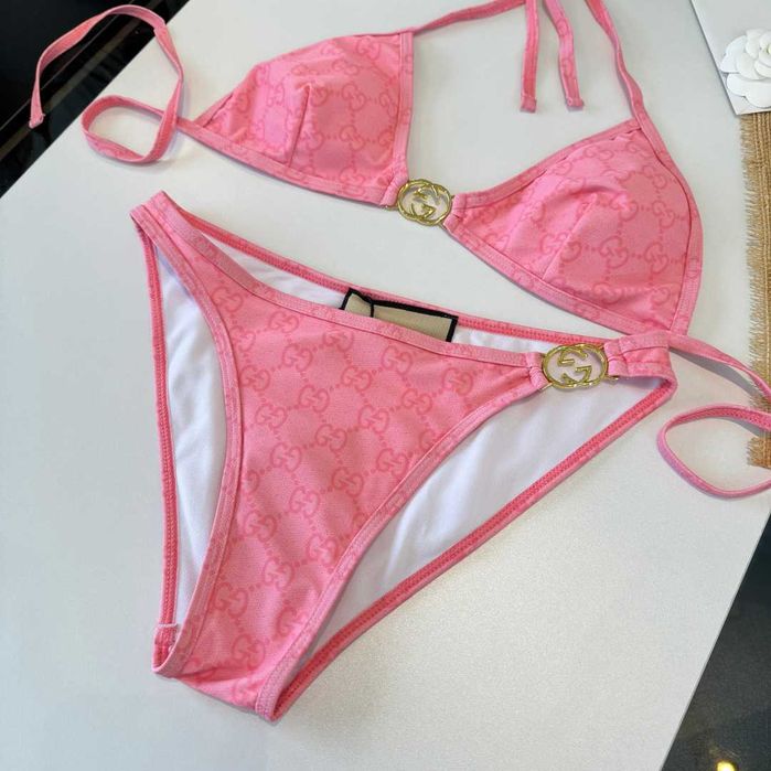 Strój kąpielowy Gucci Różowe Bikini
