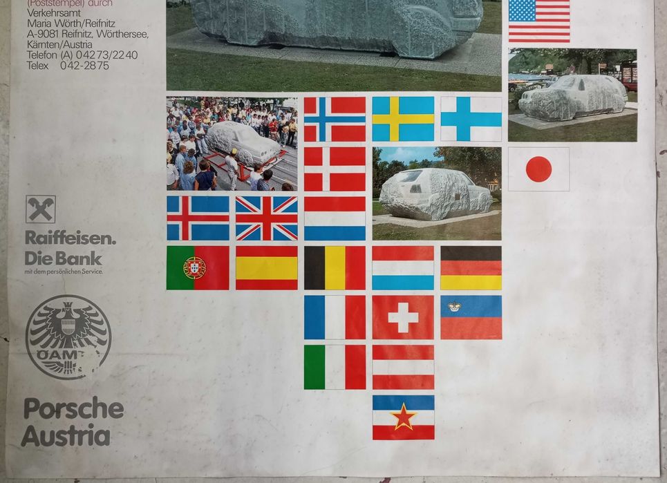 Poster Internationales 1988 Golf GTI Treffen VW Volkswagen