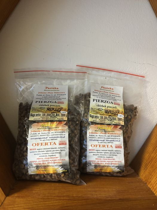 Pierzga pszczela 1000g DOSTAWA