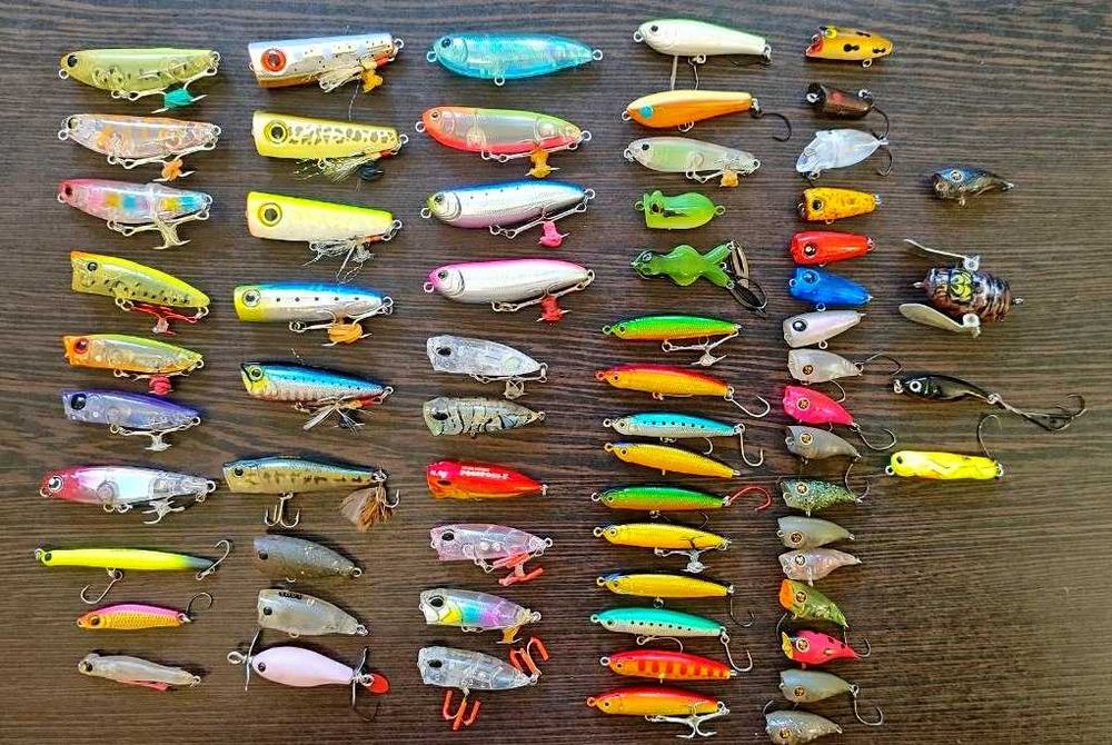 Головень та форель(Jackall,Zip baits,Tackle House,Anres,Maria та