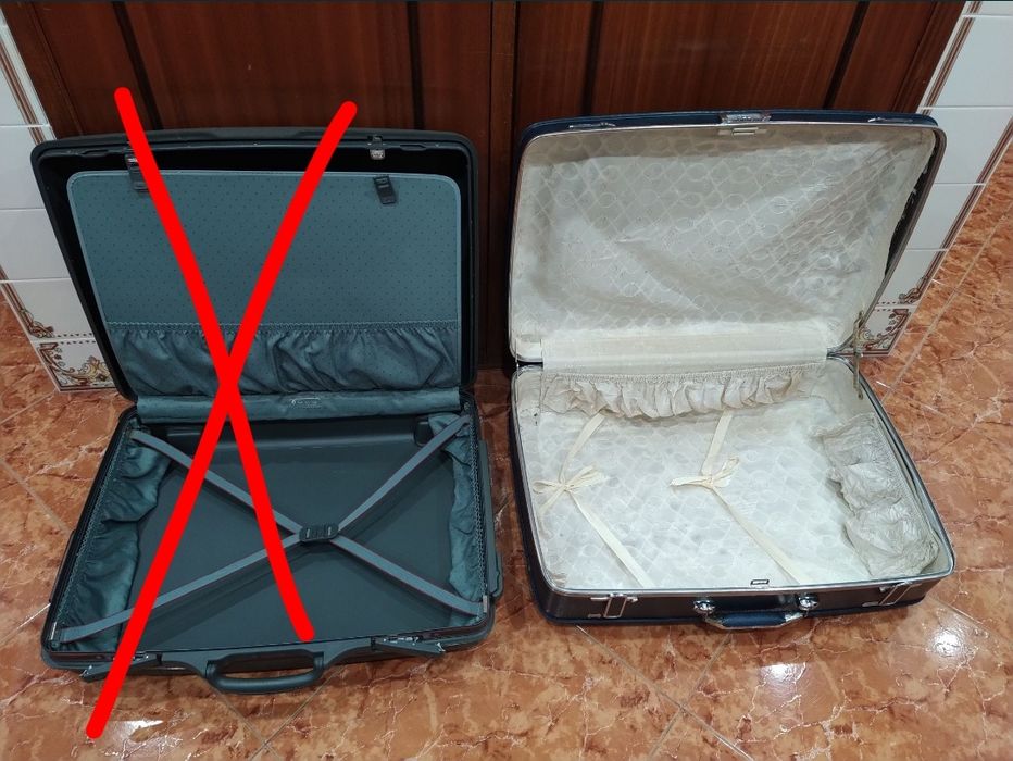 Mala malas de porão 23kg rígida viagem carro casa quarto apartamento.