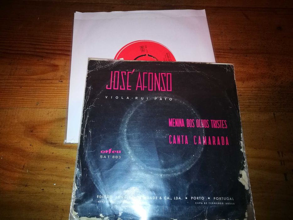 JOSÉ AFONSO - Menina dos Olhos Tristes SINGLE