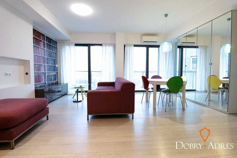 Capital Tower / UL.Podwisłocze 3 pokoje klima garderoba  balkon/ garaż