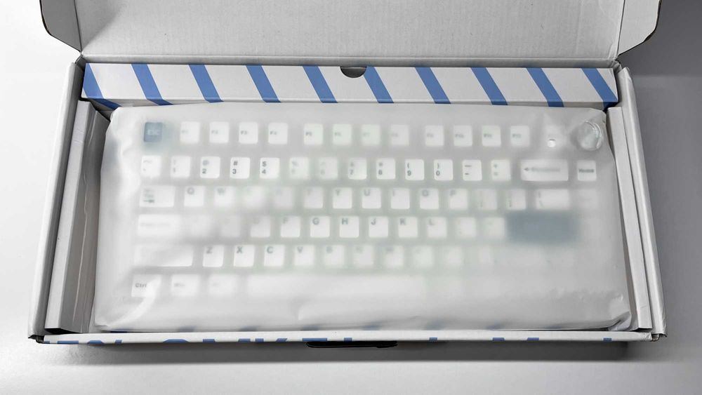 Cidoo QK75 white | Игровая беспроводная механическая клавиатура