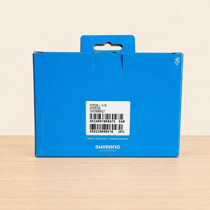 Pedais Shimano PD-M520 SPD Preto 1 Par EPDM520L