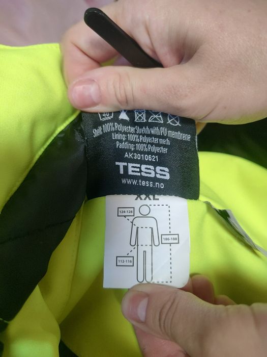ЗИМОВИЙ костюм комбінезон TESS HI-VISION  XXL оригінал Норвегія