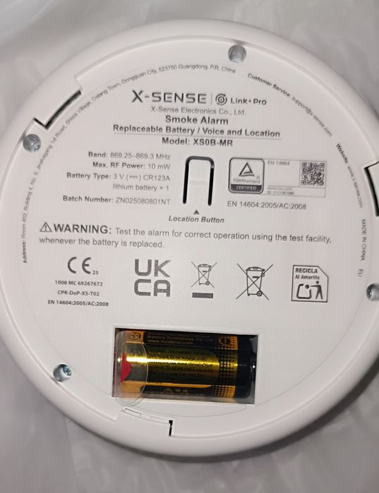 Комплект димової сигналізації з базовою станцією X-Sense Link+ Pro Smoke XS0B-MR61 5датчиків + станція