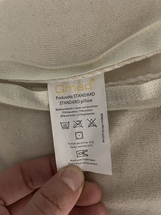 Qmed Poduszka ortopedyczna Poduszka profikowana Zdrowa szyja Warszawa