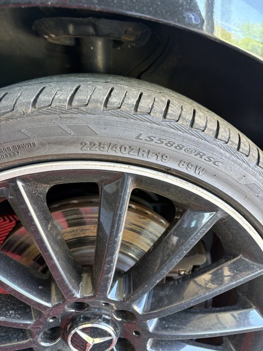 4 Jantes 19’’ AMG Mercedes originais com Pneus 225/40R19