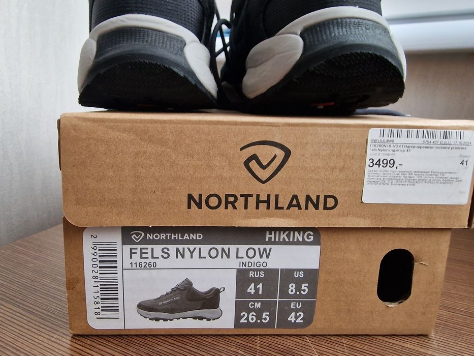 Напівчеревики утеплені термо чоловічі Northland Fels Nylon Low  41 роз