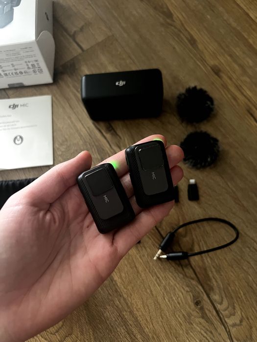 Mikrofony bezprzewodowe DJI Mic (2 TX+1 RX)
