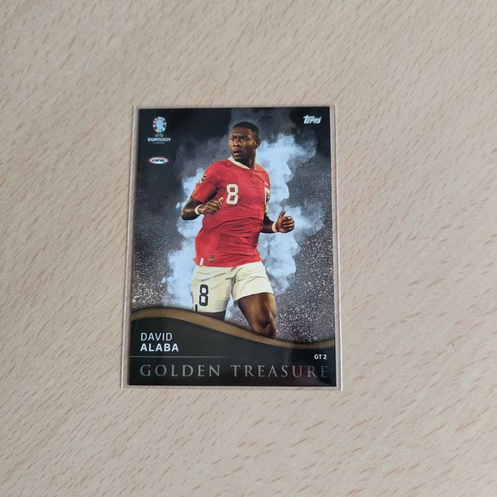 Set Completo Cartas Golden Treasure Topps Euro 2024