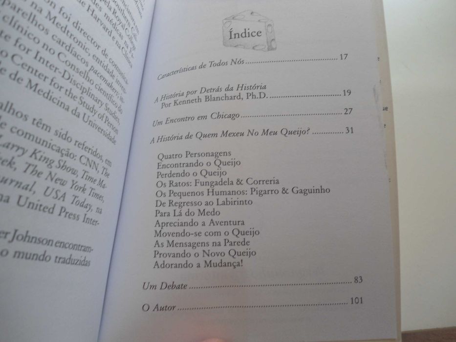 Quem Mexeu no meu queijo? pelo DR. Spencer Johnson