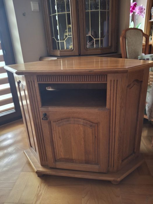 Szafka rogowa rtv dąb