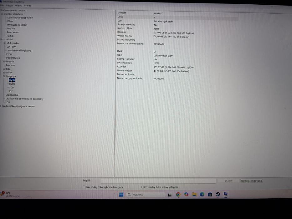 Laptop Gigabayte 4080 2tb ssd intel i 7 14 rdzeni 32gb ram